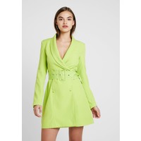 Missguided SELF BELTED DRESS Sukienka koszulowa lime M0Q21C1A5
