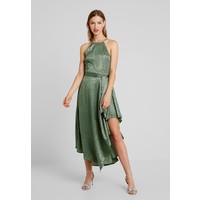 U Collection SPOT MIDI DRESS Sukienka koktajlowa green/silver UC421C012