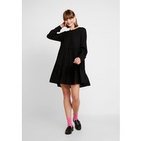 Monki TACY DRESS Sukienka letnia black dark MOQ21C05U
