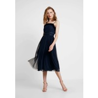 Anaya with love ANAYA GATHERED RUFFLE MIDI Sukienka koktajlowa navy ANY21C003