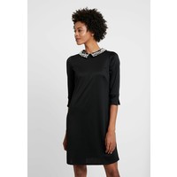 Wallis COLLAR PONTE DRESS Sukienka z dżerseju black WL521C0Q2