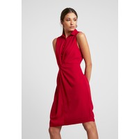 Dorothy Perkins TWIST DETAIL SHIRT DRESS Sukienka koszulowa red DP521C24O
