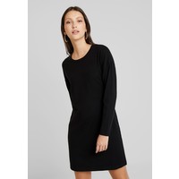 Vero Moda VMHAPPY BASIC ZIPPER DRESS Sukienka dzianinowa black VE121C1UK