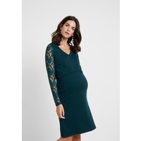 LOVE2WAIT DRESS PONTE NURSING Sukienka koktajlowa teal LW229F022