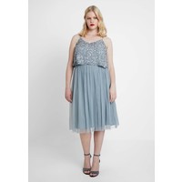Lace & Beads Curvy EXCLUSIVE ALVI DRESS Sukienka koktajlowa new grey LAF21C010