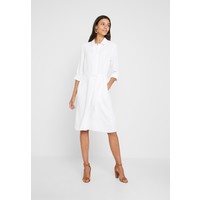 Cortefiel TEXTURED STYLE DRESS Sukienka koszulowa white CZ921C02Q