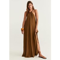 Mango WEST Długa sukienka brown M9121C3PW