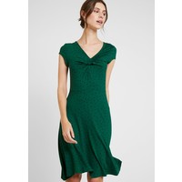 Anna Field Sukienka z dżerseju green/white AN621C1G3