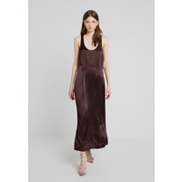 Weekday MOCA DRESS Długa sukienka brown WEB21C03A