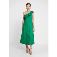 IVY & OAK ONE SHOULDER VALANCE DRESS Długa sukienka secret garden green IV321C05T