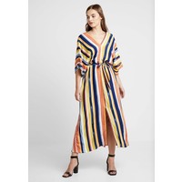 Monki CAROLINE KAFTAN ONLINE UNIQUE Długa sukienka multi-coloured MOQ21C036