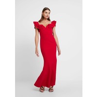 Forever New LULU RUFFLE OFF SHOULDER GOWN Suknia balowa red FOD21C065