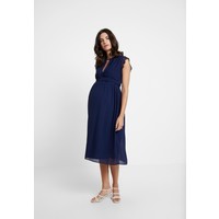 TFNC Maternity EXCLUSIVE FINLEY MIDI DRESS Sukienka koktajlowa navy TFC29F000