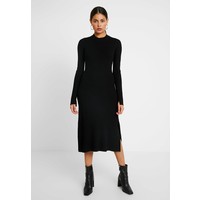 AllSaints NALA DRESS Sukienka dzianinowa black A0Q21C07R