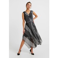 Wallis Petite RUFFLE SPOT DRESS Sukienka koktajlowa black WP021C05G