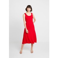 Dorothy Perkins SEAMED FIT AND FLARE MIDI Długa sukienka red DP521C1ZP