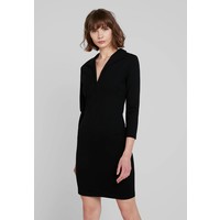 French Connection RUTH LULA V NECK DRESS Sukienka etui black FR621C0DE