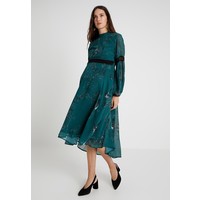 Hope & Ivy Maternity BLOUSON SLEEVE SKATER DRESS Długa sukienka green HON29F006
