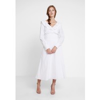 IVY & OAK Długa sukienka bright white IV321C05S