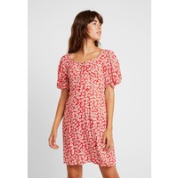 Dorothy Perkins FLORAL DITSY TEA DRESS Sukienka letnia red DP521C229