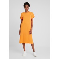 Nly by Nelly LOVESOME SLIT TEE DRESS Długa sukienka orange NEG21C03R