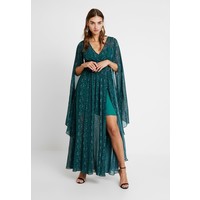 Forever New SNAKE DRESS Długa sukienka emerald FOD21E03P