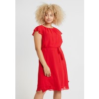 Dorothy Perkins Curve BILLIE BLOSSOM SHORT SLEEVE DRESS Sukienka letnia red DP621C0AK