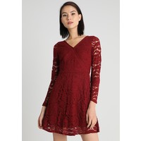 Hollister Co. DRESS Sukienka letnia burgundy H0421C015