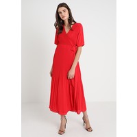 Selected Femme SLFPIPER ANKLE WRAP DRESS Długa sukienka true red SE521C0LI