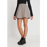 ONLY ONLROSARIA ROSIE SKATER SKIRT Spódnica trapezowa cloud dancer/houndstooth ON321B0DY