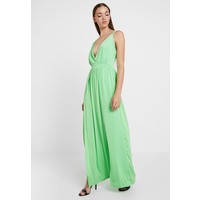Nly by Nelly DOUBLE SLIT DRESS Długa sukienka neon green NEG21C01I