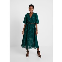 comma DRESS SHORT Długa sukienka dark green CO121C0QX
