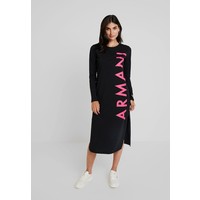 Armani Exchange Sukienka z dżerseju black ARC21C01E
