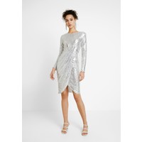 Nly by Nelly PADDED SEQUIN DRESS Sukienka koktajlowa silver NEG21C05I
