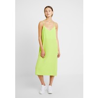 Monki LAILA DRESS Sukienka letnia lime green MOQ21C04J