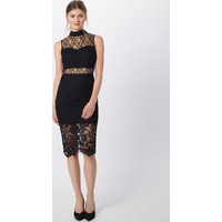 Missguided Sukienka koktajlowa 'High Neck Sleeveless Lace and Crochet Dress' MGD0153001000001