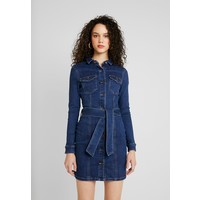Vero Moda VMTARA SHORT DRESS Sukienka jeansowa dark blue denim VE121C1TJ