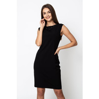 Quiosque Czarna sukienka z ozdobami na dekolcie 4GD010299