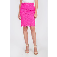 Quiosque Różowa spódnica z koronką 7DN197503