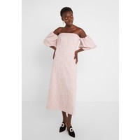 Mother of Pearl OFF THE SHOULDER DRESS WITH PUFFED SLEEVE Sukienka koktajlowa pink MP421C01Q
