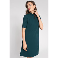 Quiosque Zielona sukienka z guzikami na ramionach 4IU003905