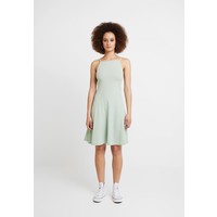 New Look WAFFLE HIGH SKATER Sukienka z dżerseju light green NL021C126