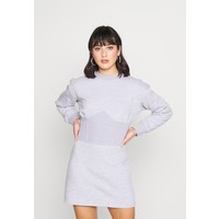 Missguided Petite CORSET DRESS Sukienka letnia grey marl M0V21C0A4