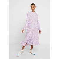 Monki FIONA DRESS Sukienka letnia lilac/white MOQ21C06B