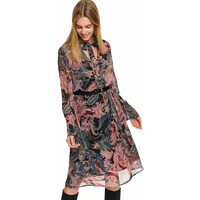 Top Secret szyfonowa sukienka damska ze wzorem paisley SSU3017