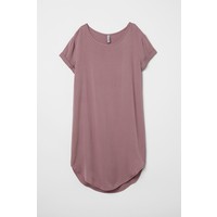 H&M Sukienka typu T-shirt 0401044005 Ciemny antyczny róż