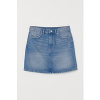 H&M Spódnica dżinsowa 0691855001 Niebieski denim