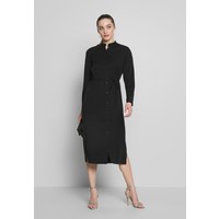 Calvin Klein BELTED MIDI DRESS Sukienka koszulowa black 6CA21C01O
