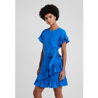 MICHAEL Michael Kors RUFFLE WRAP DRESS Sukienka letnia grecian blue MK121C0BY