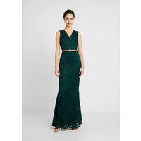 WAL G. WASTE DETAILED SEQUIN Suknia balowa forest green WG021C0DK